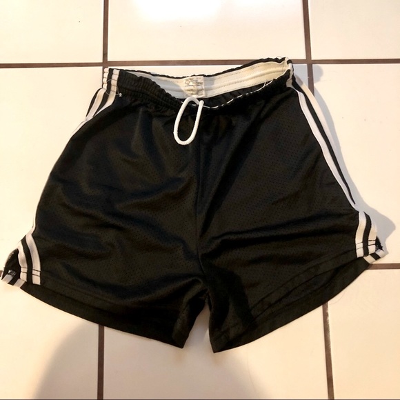 Black Athletic Shorts - Picture 1 of 3